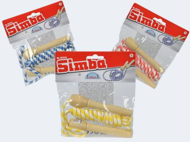 Bild von Springseil 230cm Super Jump mit  Holzgriff - Ein Stück wird nach dem Zufallsprinzip zugesendet! - 107301006