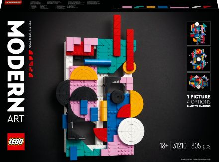 Zeige Details für LEGO® ART - Moderne Kunst Bild von LEGO® ART - Moderne Kunst