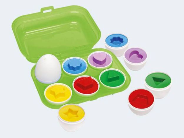 Bild von ABC Eierformen - 6 verschiedene Formen - 104010179