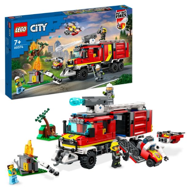 Bild von LEGO® City - 60374 Einsatzleitwagen der Feuerwehr
