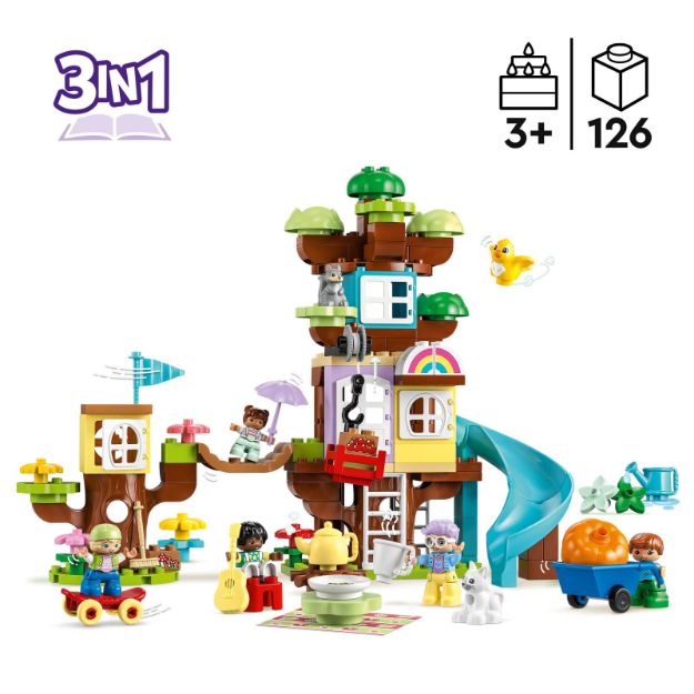Bild von LEGO® DUPLO® - 10993 3-in-1-Baumhaus