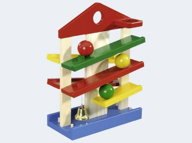 Bild von Eichhorn Kugelbahn-Haus 4tlg 25x12x34cm - 100002025