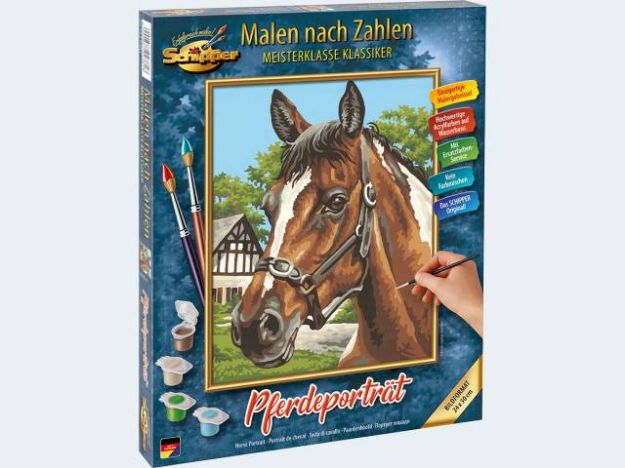 Bild von MnZ Pferdeportait 24x30cm - 60 924 0381