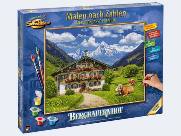 Bild von MnZ Bergbauernhof 40x50cm - 60 913 0857