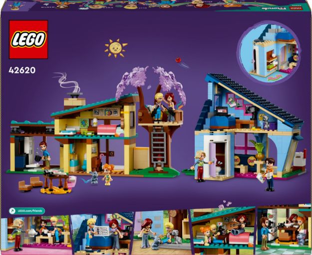 Bild von LEGO® Friends - 42620 Ollys und Paisleys Familien Haus