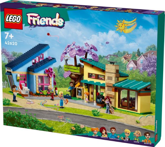 Bild von LEGO® Friends - 42620 Ollys und Paisleys Familien Haus