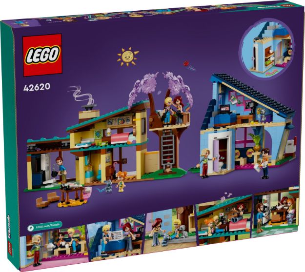 Bild von LEGO® Friends - 42620 Ollys und Paisleys Familien Haus