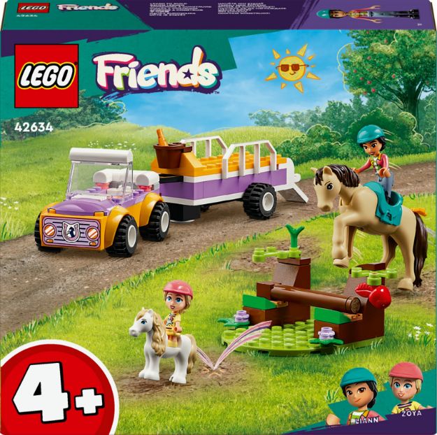 Bild von LEGO® Friends - 42634 Pferde- und Pony-Anhänger