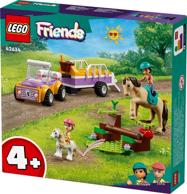 Bild von LEGO® Friends - 42634 Pferde- und Pony-Anhänger