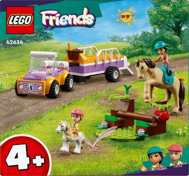 Bild von LEGO® Friends - 42634 Pferde- und Pony-Anhänger