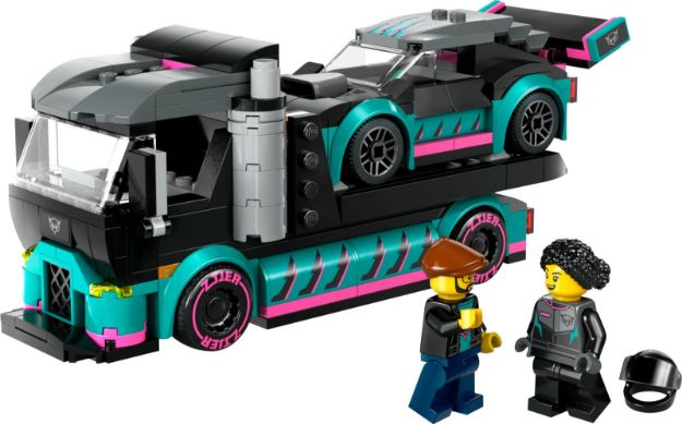Bild von LEGO® City - 60406 Autotransporter mit Rennwagen