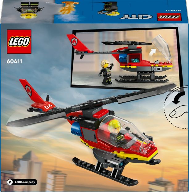 Bild von LEGO® City - 60411 Feuerwehrhubschrauber