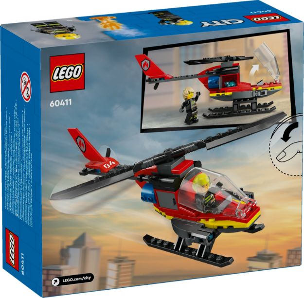 Bild von LEGO® City - 60411 Feuerwehrhubschrauber