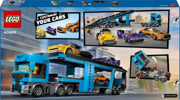 Bild von LEGO® City - 60408 Autotransporter mit Sportwagen