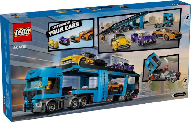 Bild von LEGO® City - 60408 Autotransporter mit Sportwagen