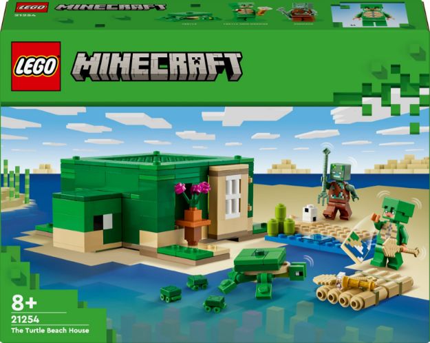 Bild von LEGO® Minecraft™ - 21254 Das Schildkrötenstrandhaus
