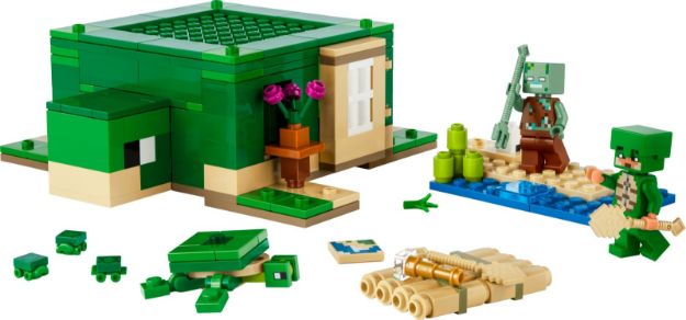 Bild von LEGO® Minecraft™ - 21254 Das Schildkrötenstrandhaus