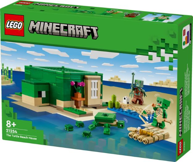 Bild von LEGO® Minecraft™ - 21254 Das Schildkrötenstrandhaus