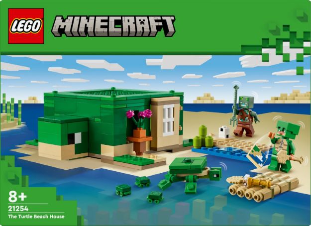Bild von LEGO® Minecraft™ - 21254 Das Schildkrötenstrandhaus
