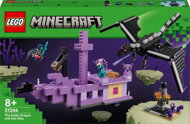 Bild von LEGO® Minecraft™ - 21264 Der Enderdrache und das Endschiff