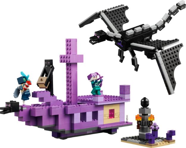 Bild von LEGO® Minecraft™ - 21264 Der Enderdrache und das Endschiff