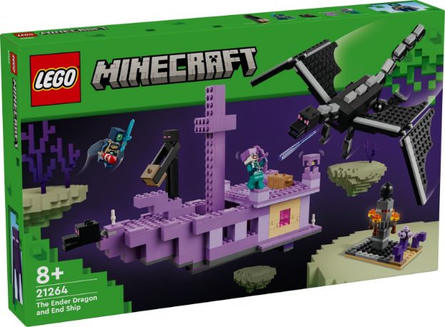 Bild von LEGO® Minecraft™ - 21264 Der Enderdrache und das Endschiff