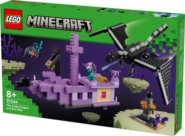 Bild von LEGO® Minecraft™ - 21264 Der Enderdrache und das Endschiff