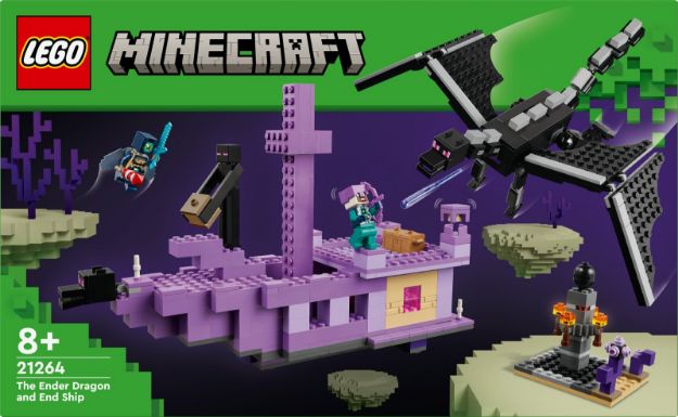 Bild von LEGO® Minecraft™ - 21264 Der Enderdrache und das Endschiff