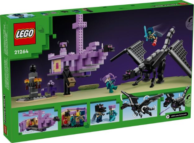 Bild von LEGO® Minecraft™ - 21264 Der Enderdrache und das Endschiff