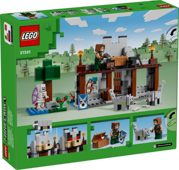 Bild von LEGO® Minecraft™ - 21261 Die Wolfsfestung