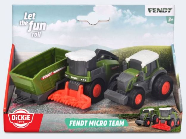 Bild von Fendt Micro Team 3 Fahrzeuge 9cm - Ein Stück von 3 Varianten nach dem Zufallsprinzip versendet! - 203732001