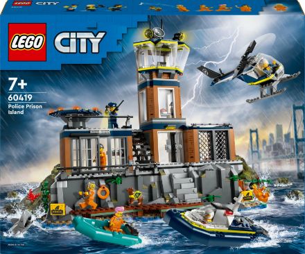 Zeige Details für LEGO® City - 60419 Polizeistation auf der Gefängnisinsel Bild von LEGO® City - 60419 Polizeistation auf der Gefängnisinsel
