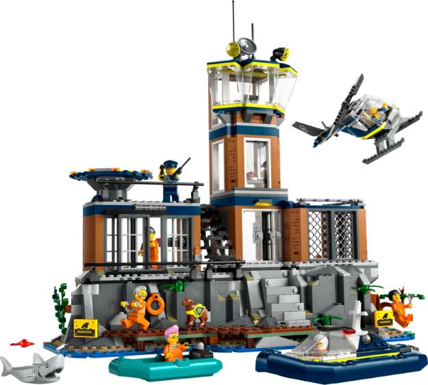 Bild von LEGO® City - 60419 Polizeistation auf der Gefängnisinsel