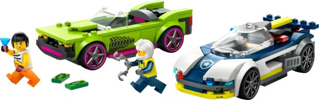 Bild von LEGO® City - 60415 Verfolgungsjagd mit Polizeiauto und Muscle Car