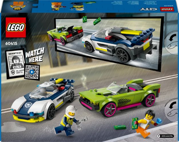 Bild von LEGO® City - 60415 Verfolgungsjagd mit Polizeiauto und Muscle Car