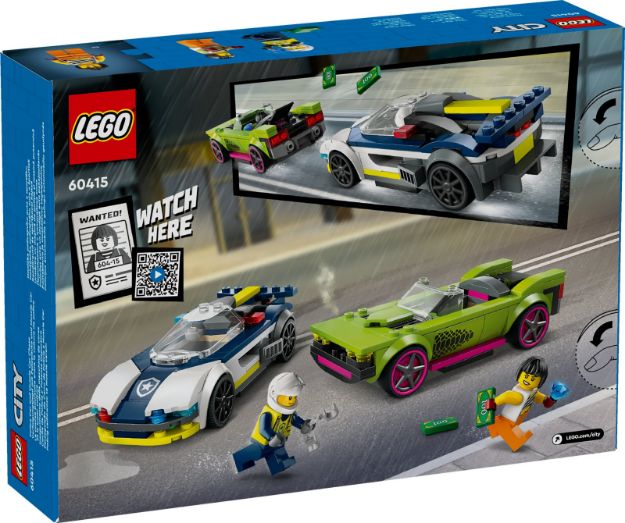 Bild von LEGO® City - 60415 Verfolgungsjagd mit Polizeiauto und Muscle Car