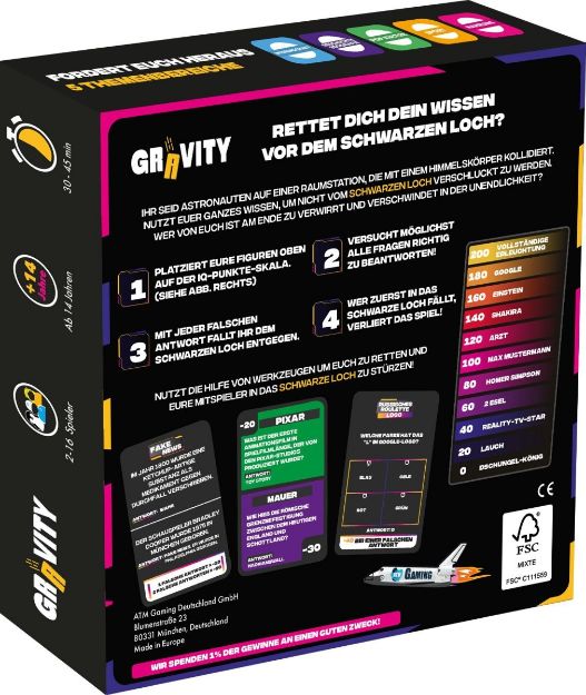 Bild von Gravity - Quizspiel / Wissensspiel