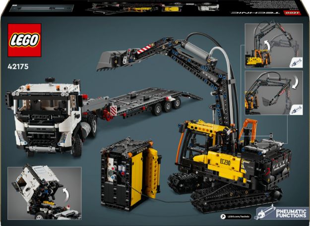 Bild von LEGO® Technic - 42175 Volvo FMX LKW mit EC230 Electric Raupenbagger