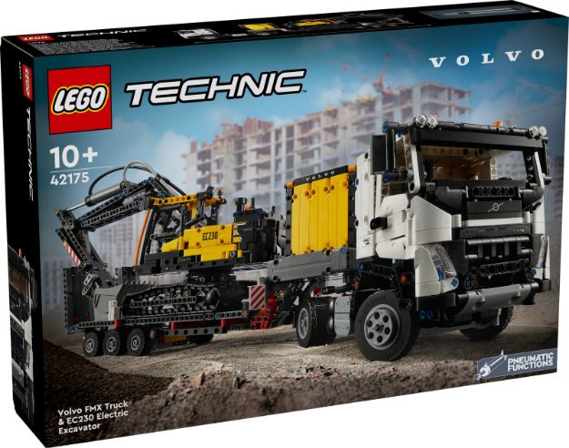 Bild von LEGO® Technic - 42175 Volvo FMX LKW mit EC230 Electric Raupenbagger