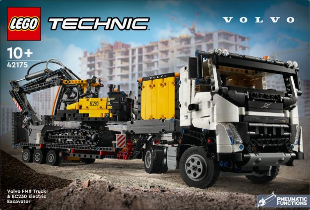 Bild von LEGO® Technic - 42175 Volvo FMX LKW mit EC230 Electric Raupenbagger