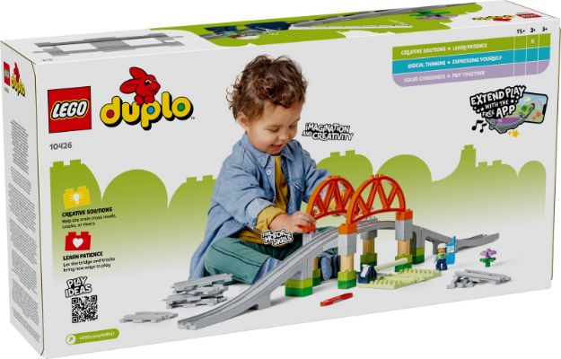 Bild von LEGO® DUPLO® - 10426 Eisenbahnbrücke und Schienen – Erweiterungsset