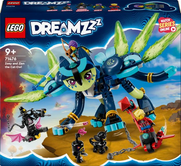 Bild von LEGO® DREAMZzz - Zoey und die Katzeneule Zian