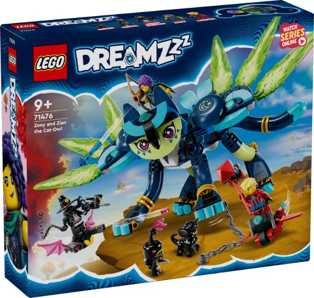 Bild von LEGO® DREAMZzz - Zoey und die Katzeneule Zian