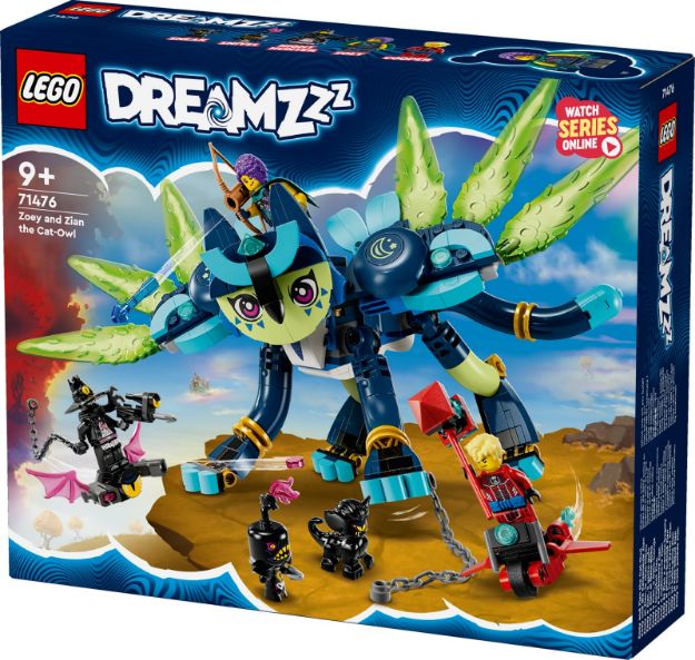 Bild von LEGO® DREAMZzz - Zoey und die Katzeneule Zian