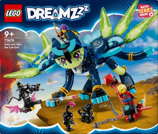 Bild von LEGO® DREAMZzz - Zoey und die Katzeneule Zian