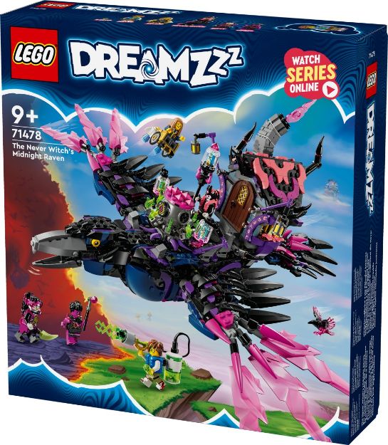 Bild von LEGO® DREAMZzz - 71478 Der Mitternachtsrabe der Nimmerhexe