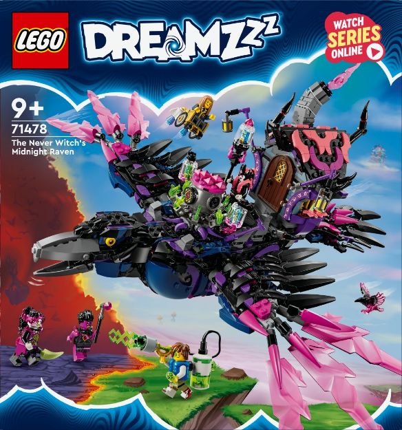 Bild von LEGO® DREAMZzz - 71478 Der Mitternachtsrabe der Nimmerhexe