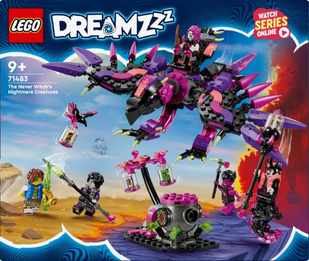 Bild von LEGO® DREAMZzz - 71483 Die Albtraumkreaturen der Nimmerhexe