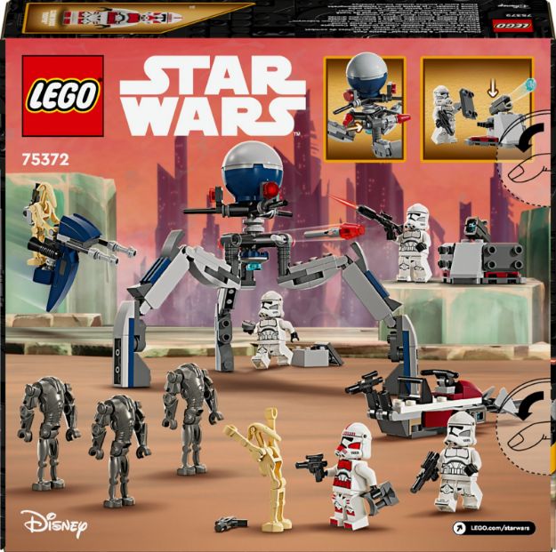 Bild von LEGO® Star Wars™ - 75372 Clone Trooper™ & Battle Droid™ Battle Pack