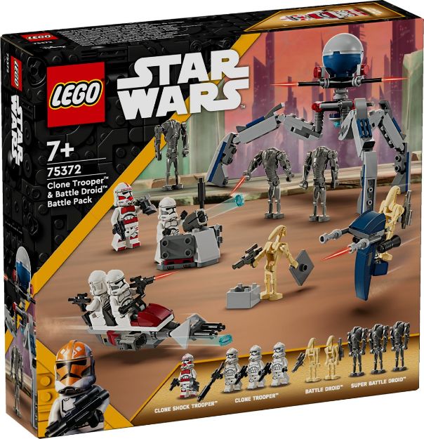 Bild von LEGO® Star Wars™ - 75372 Clone Trooper™ & Battle Droid™ Battle Pack